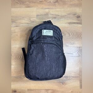 KAVU Packwood Backpack NWT in charcoal